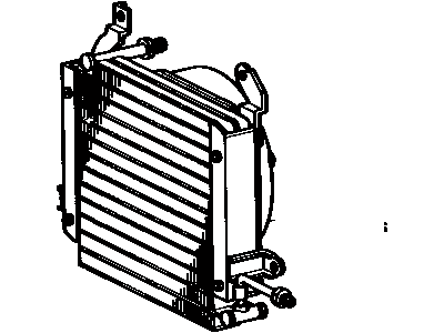 Toyota Starlet A/C Condenser - 88460-10060