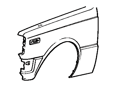 Toyota Starlet Fender - 53802-10520