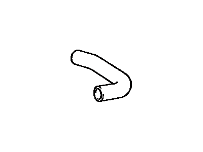 Toyota Starlet Radiator Hose - 16572-13090
