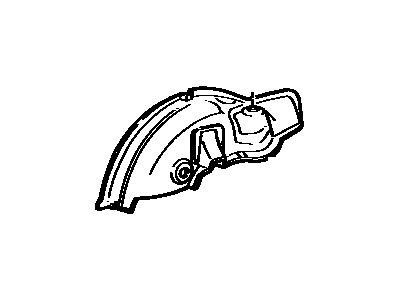 Toyota 62610-12070-02 Wheelhouse Trim