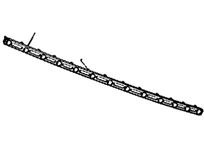 Toyota 52561-16010 Bumper Cover Clip