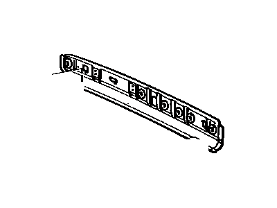 Toyota 58308-10040 Valance Panel