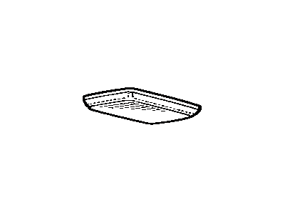 Toyota 81241-16010 Lens,  Room Lamp,  NO.1