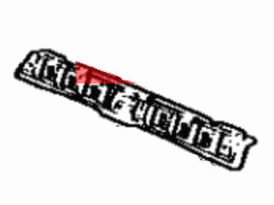 Toyota 57462-10020 Rear Crossmember
