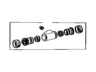 Toyota 04474-10031 Cylinder Kit, Rear Wheel
