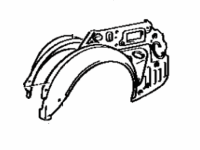 Toyota 61617-10903 Wheelhouse Assembly