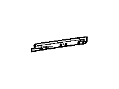 Toyota 61231-12080 Rail Sub-Assembly, Roof Side, Inner Passenger Side