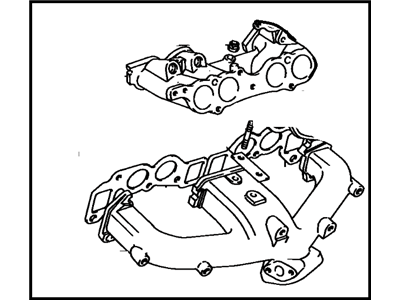 Toyota Starlet Exhaust Manifold - 17110-13120