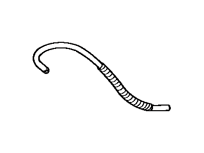 Toyota 95332-06040 Pipe Or Hose Sub-Assembly, Carburetor Fuel