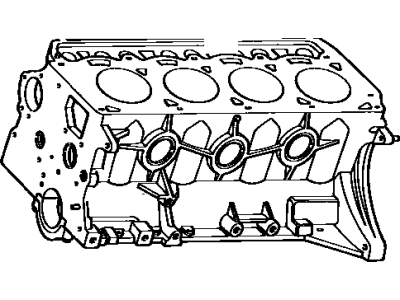 Toyota 11400-13020 Short Block