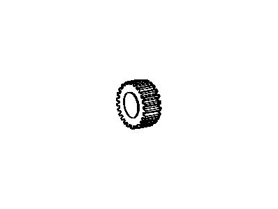 Toyota Tercel Starter Drive Gear - 28254-45020