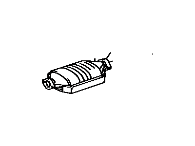 Toyota MR2 Catalytic Converter - 18450-16380
