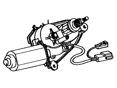 Toyota Starlet Wiper Motor - 85110-10170