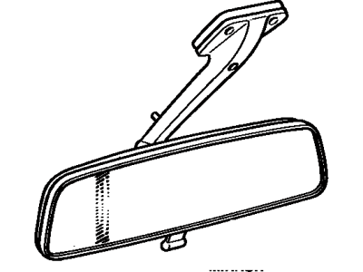 Toyota Starlet Car Mirror - 87810-10151