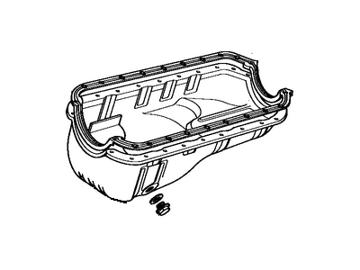 Toyota Starlet Oil Pan - 12101-19066