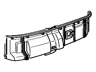 Toyota 64706-10021-01 Rear Panel