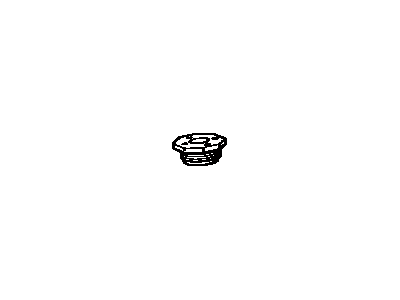 Toyota 48028-10020 Nut Sub-Assembly, Shock Absorber Ring