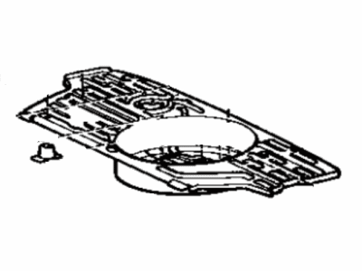 Toyota Starlet Floor Pan - 58301-10121
