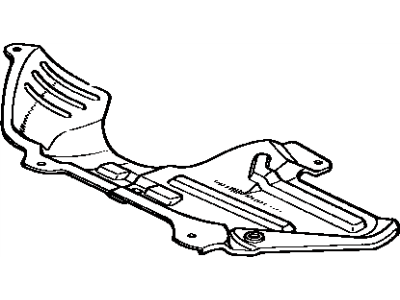 Toyota Tercel Engine Cover - 51447-16011