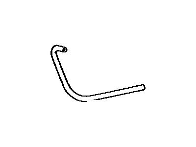 Toyota 90446-06020 Hose, Windshield Washer (From Motor To Joint)