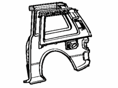 Toyota 61703-10902 Inner Panel