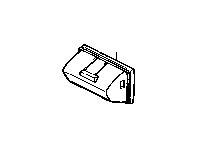 Toyota 74109-12020-B4 Receptacle Assy,  Rear Ash