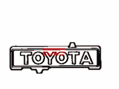 Toyota Starlet Emblem - 75321-19538