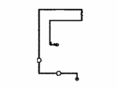 Scion 47314-12580 Tube,  Front Brake,  NO.4