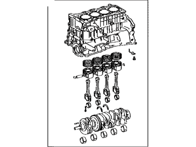 Toyota 11400-28510 Short Block