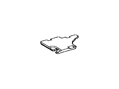Toyota 58511-12680 Mat, Floor, Front Driver Side