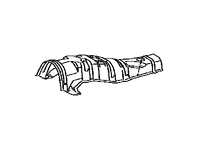 Scion 58153-12180 Insulator,  Front Floor Heat,  NO.2