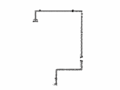 Scion 47312-12530 Tube,  Front Brake,  NO.2