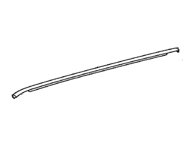 Scion 75556-12170 Moulding,  Roof Drip Side Finish,  Center LH