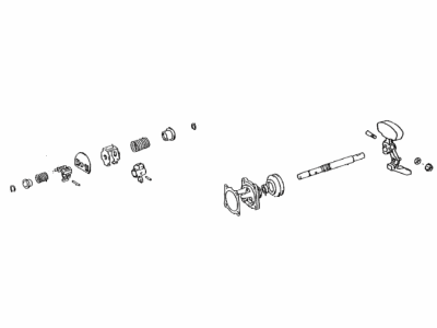 Toyota 33250-42020 Shaft Assembly, Shift & Select Lever