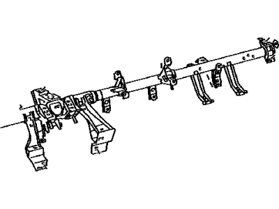 Toyota 55330-12780 Reinforcement Assembly, Instrument Panel
