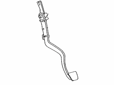 Scion 31301-12521 Pedal Sub-Assy,  Clutch