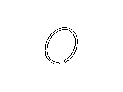 Toyota 90520-99035 Ring, Shaft Snap (For 1st & Reverse Brake Return Spring)