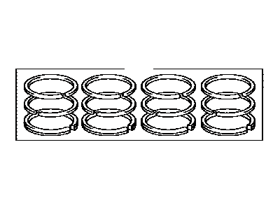 Toyota Matrix Piston Ring Set - 13011-28190