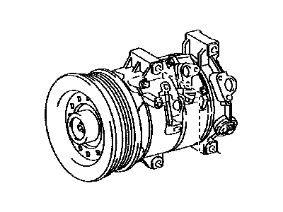 Scion 88310-1A730 Compressor Assy,  W/Pulley