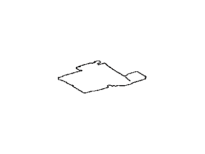 Toyota 58564-52221 Silencer,  Front Floor,  NO.4