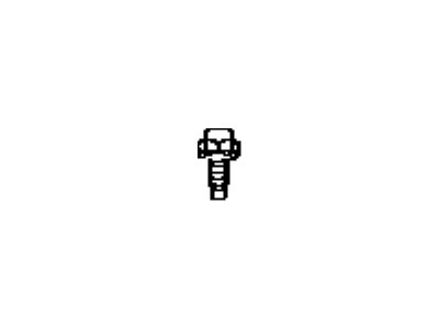 Toyota 90119-08C15 Bolt, With Washer