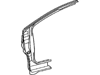 Toyota 61131-52300 Pillar, Front Body, Upper Outer Passenger Side