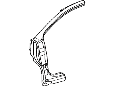 Toyota 61132-52270 Pillar,  Front Body,  Upper Outer LH