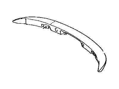 Toyota 76085-12903 Spoiler