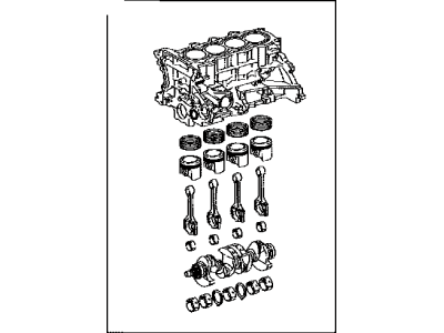 Toyota 11400-21411 Short Block