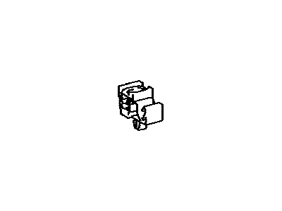 Toyota 77286-10020 Clamp,  Brake Tube,  NO.4