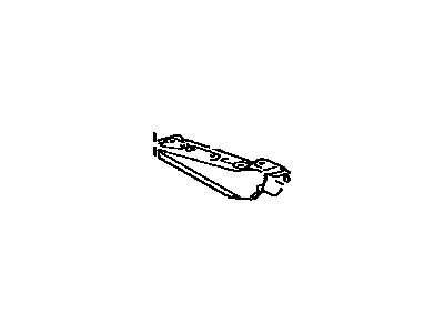 Toyota 57454-52011 Member,  Front Floor Cross Side,  LH