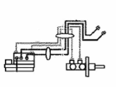Toyota 47311-52560 Tube,  Front Brake,  NO.1