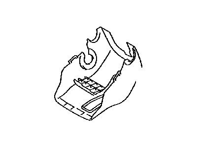 Toyota 45287-52240-C0 Cover,  Steering Column,  Lower