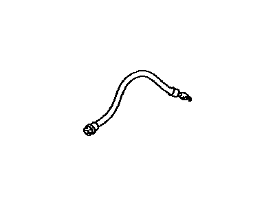 Toyota 90947-02B60 Hose,  Flexible(For Rear Brake Tube)